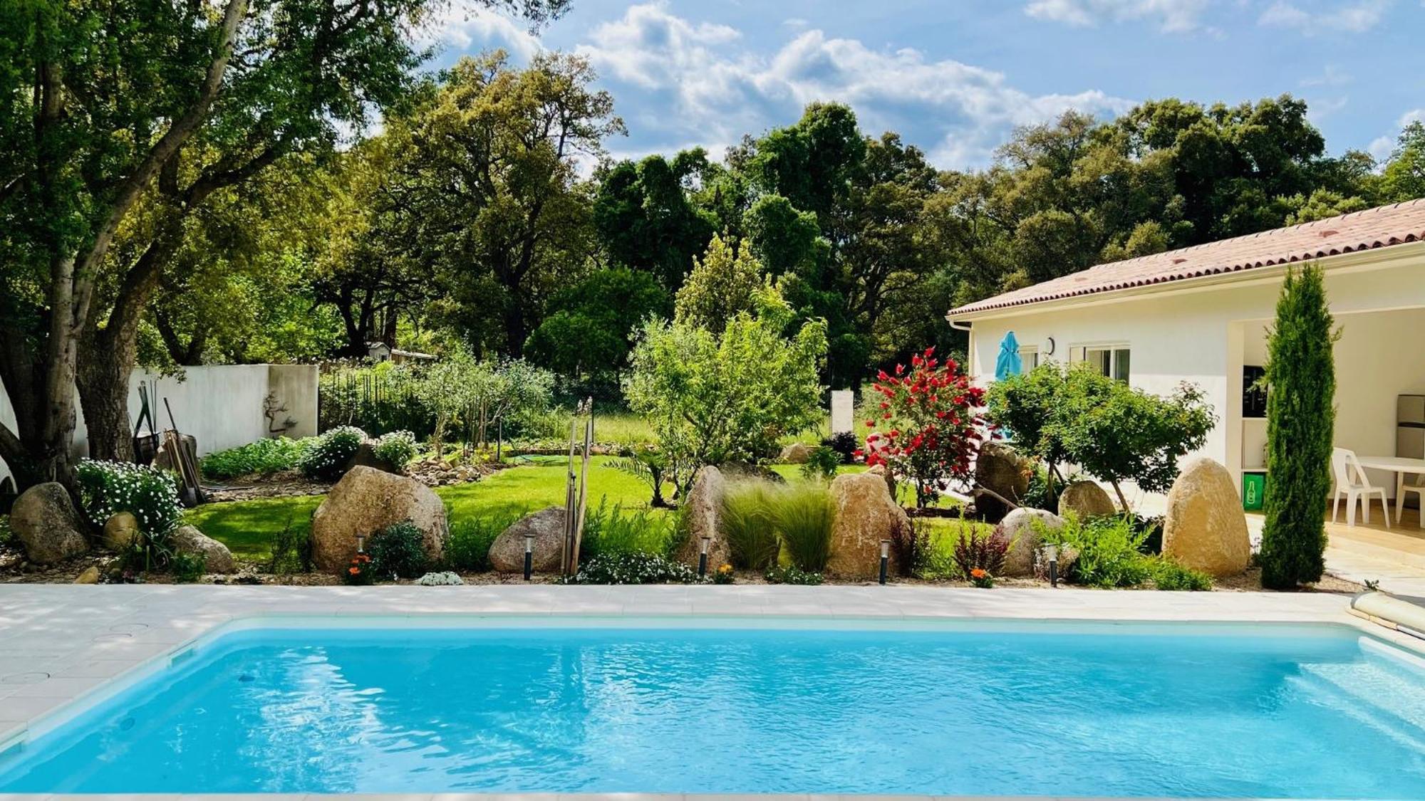 Mini Villa Pascal Paoli Avec Piscine - Proche Mer Prunelli-di-Fiumorbo エクステリア 写真